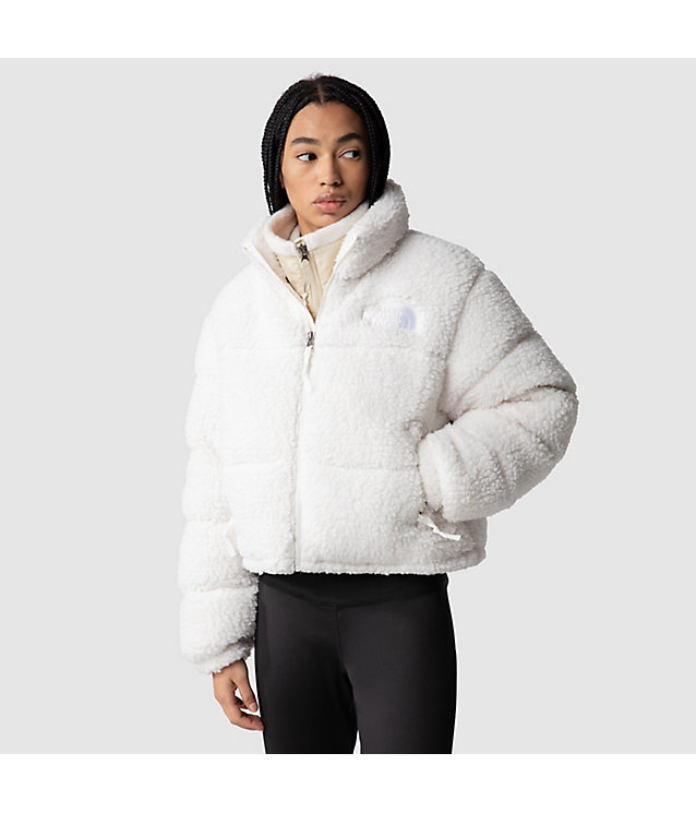 Nuptse hochflorige Jacke für Damen | The North Face