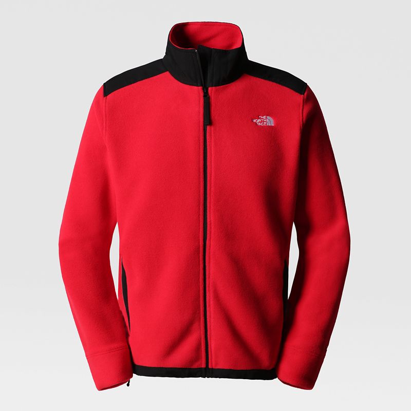 The North Face Men's Alpine Polartec® Fleece 200 Jacket Tnf Red-tnf Black