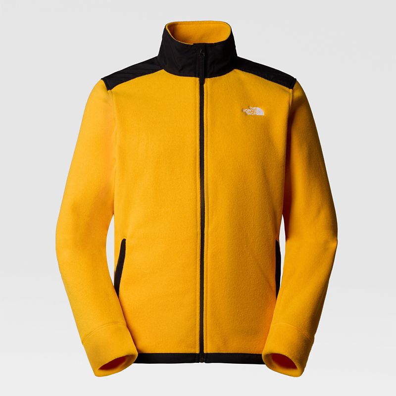 The North Face Men's Alpine Polartec® Fleece 200 Jacket Summit Gold-tnf Black