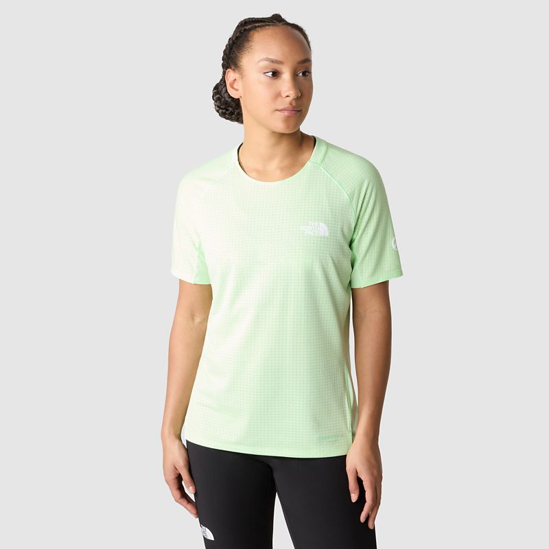The North Face Summit Crevasse T-shirt Für Damen Patina Green 