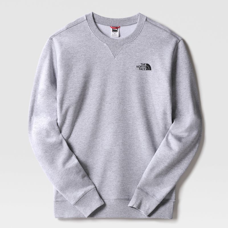 The North Face Men's Simple Dome Sweater Tnf Light Grey Heather