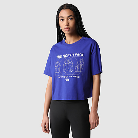 Coordinates kurzgeschnittenes T-Shirt für Damen | The North Face