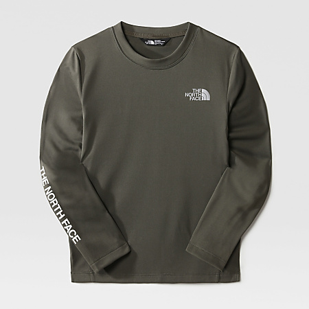 T-shirt Never Stop manches longues pour adolescent | The North Face