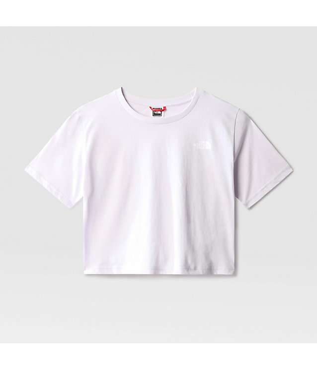 Simple Dome gecropptes T-Shirt für Mädchen | The North Face