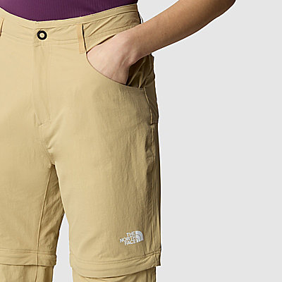 Pantaloni convertibili Exploration vestibilità dritta da donna 6