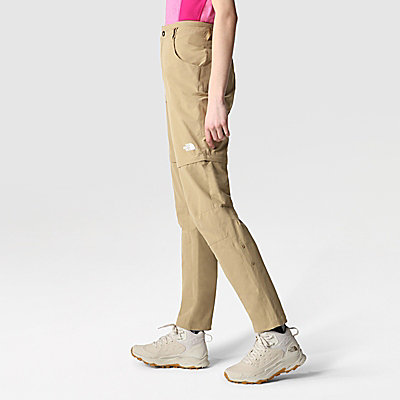 Pantaloni convertibili Exploration vestibilità dritta da donna 3