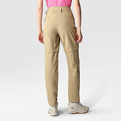 Pantaloni convertibili Exploration vestibilità dritta da donna 4