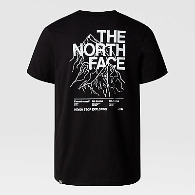 Mountain Outline T-Shirt für Herren 2