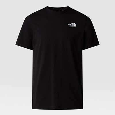 The North Face Mountain Outline T-shirt Für Herren Tnf Black-tnf White Größe M Herren
