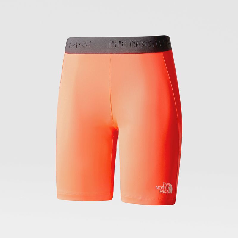 The North Face Women's Mountain Athletics Bootie Shorts Solar Coral