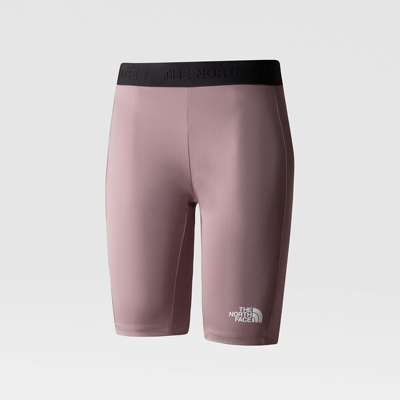 The North Face Women's Mountain Athletics High-waisted Shorts Fawn Grey