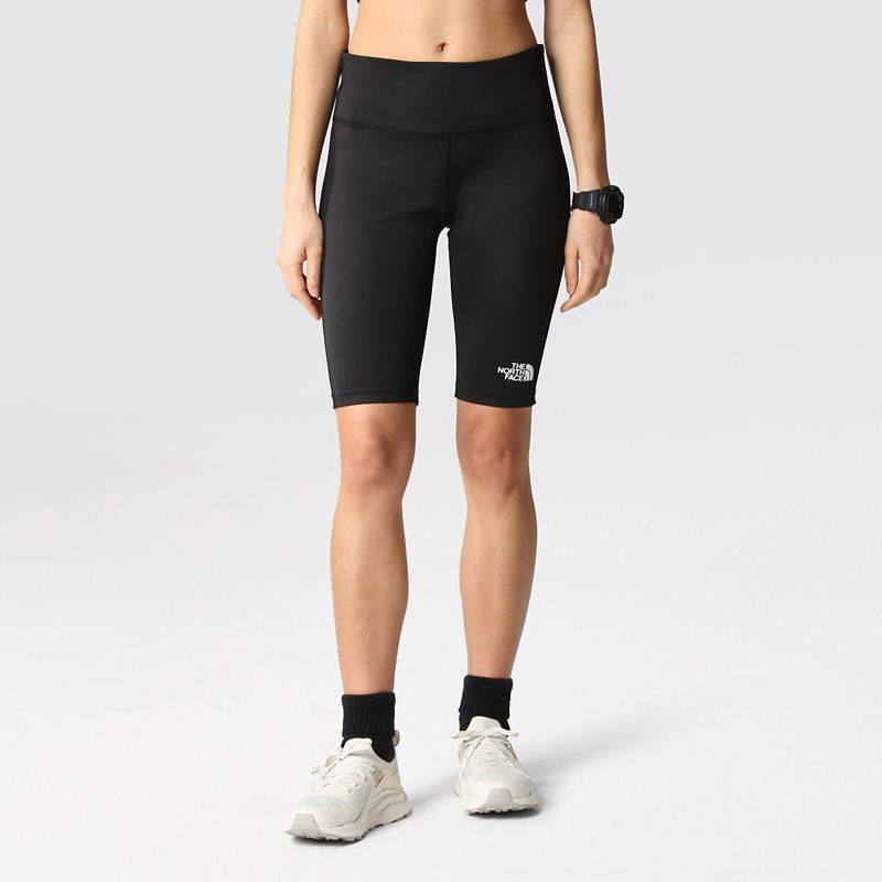 The North Face Flex Tight-shorts Für Damen Tnf Black 