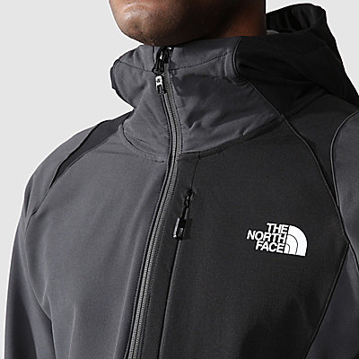 Men's Athletic Outdoor Softshell Hooded Jacket 8
