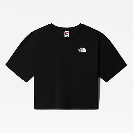 Plus Size Cropped Simple Dome-T-shirt voor dames | The North Face