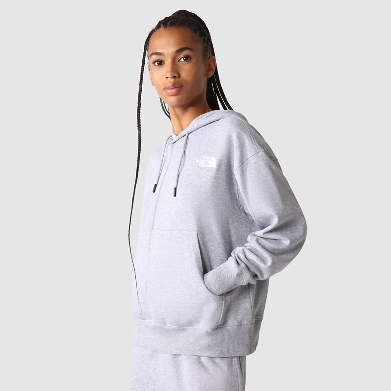 The North Face Women's Essential Hoodie Tnf Light Grey Heather
