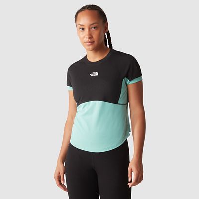 The North Face Women's Athletic Outdoor Circular Glacier T-Shirt. 1