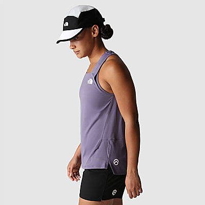 Camiseta sin mangas de trail running Summit High para mujer 4