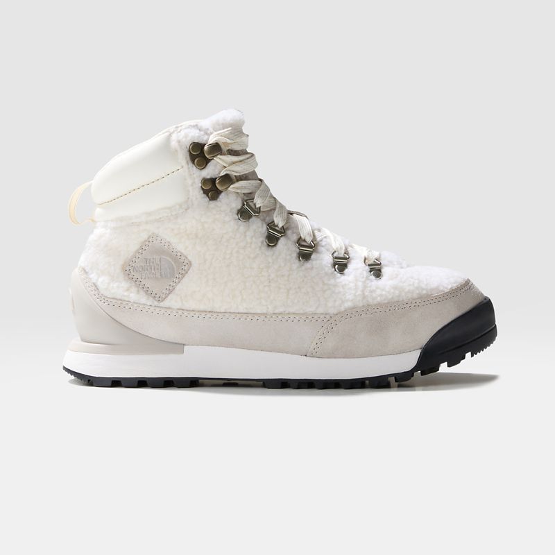 The North Face Women's Back-to-berkeley Iv High-pile Lifestyle Boots Gardenia White/silver Grey