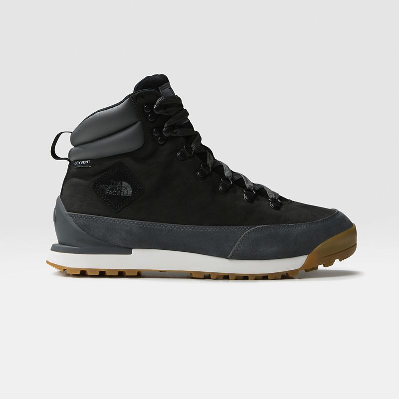 The North Face Men's Back-to-berkeley Iv Leather Lifestyle Boots Tnf Black-asphalt Grey