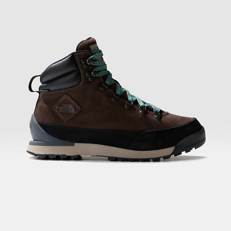 The North Face Men's Back-to-berkeley Iv Leather Lifestyle Boots Demitasse Brown/tnf Black