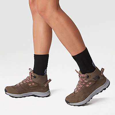 Chaussures de randonnée imperméables en cuir Cragstone pour femme