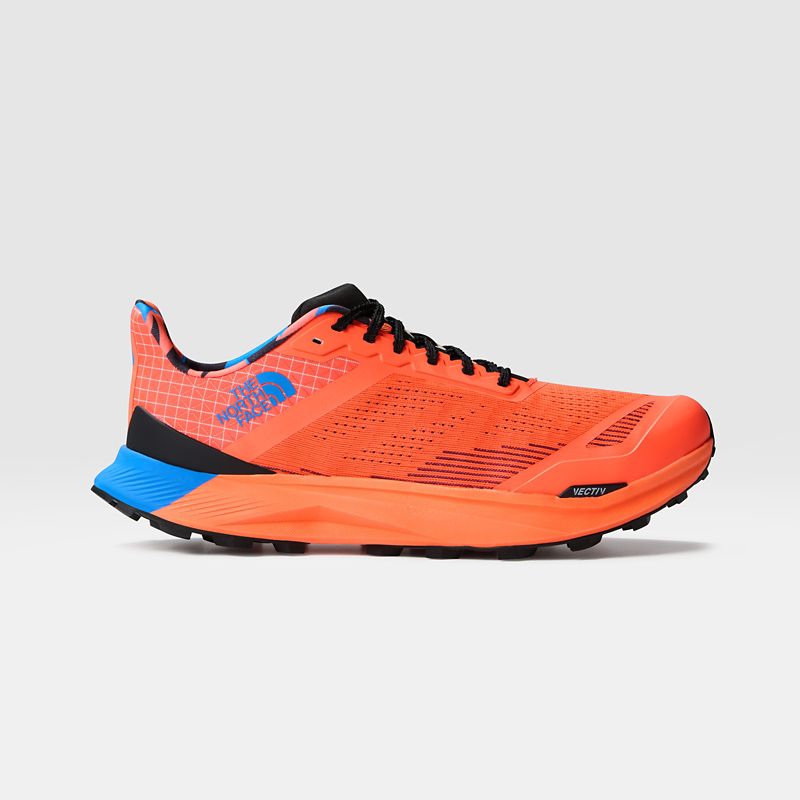 The North Face Men's Vectiv™ Infinite Ii Artist Trail Running Shoes Solar Coral/optic Blue