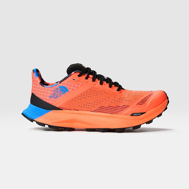 The North Face Women's Vectiv™ Infinite Ii Artist Trail Running Shoes Solar Coral/optic Blue