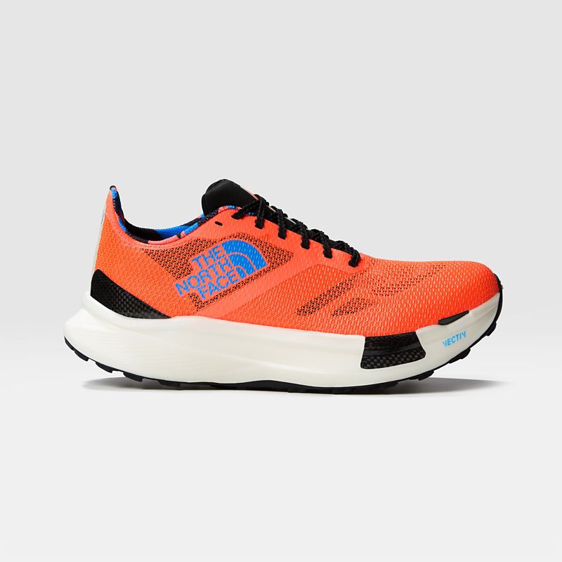 The North Face Men's Summit Vectiv™ Pro Artist Trail Running Shoes Solar Coral/optic Blue
