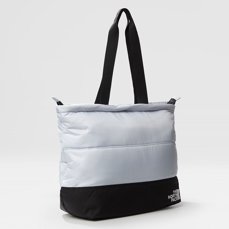 The North Face Nuptse Tote Bag Dusty Periwinkle-tnf Black One