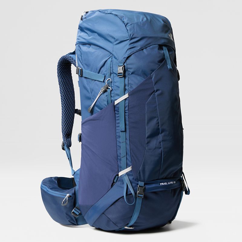 The North Face Trail Lite Backpack 65l Shady Blue-summit Navy