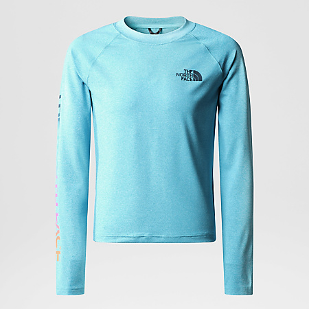 Amphibious Langarm-Sonnenschutz-Shirt für Mädchen | The North Face