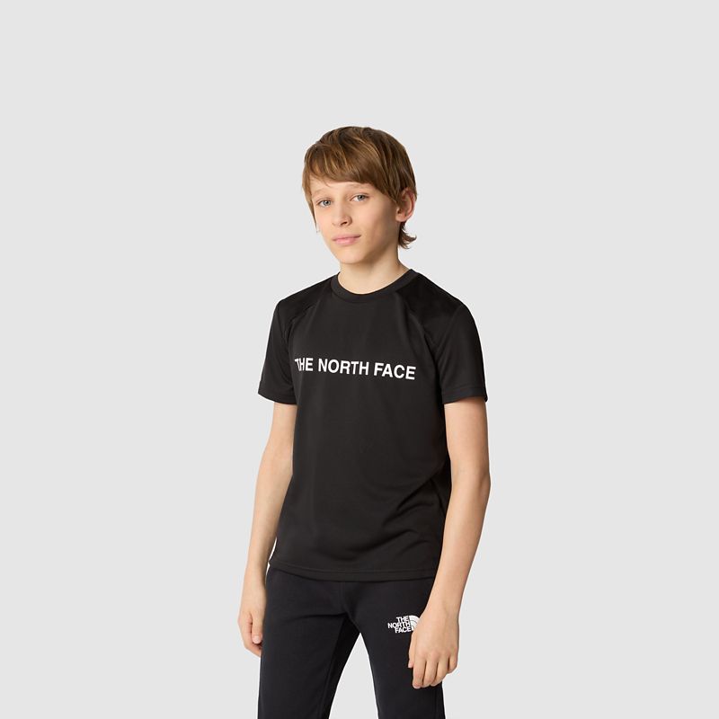 The North Face Boys' Never Stop T-shirt Tnf Black