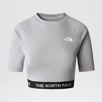 The North Face Women's Cropped Performance T-Shirt. 1