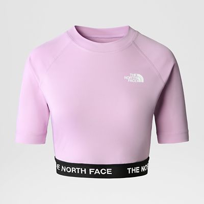 The North Face Women&#39;s Cropped Performance T-Shirt. 1