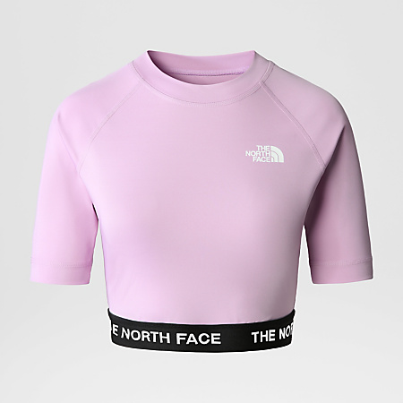 T-shirt Performance corta in vita da donna | The North Face