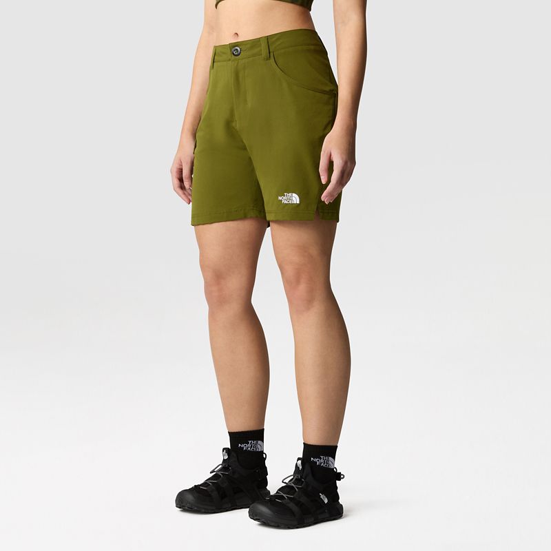 The North Face Women's Horizon Circular Shorts Forest Olive