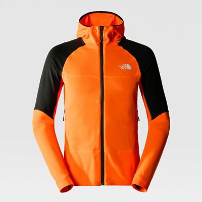 The North Face Bolt Polartec® Kapuzenjacke Für Herren Shocking Orange/tnf Black Größe L Herren