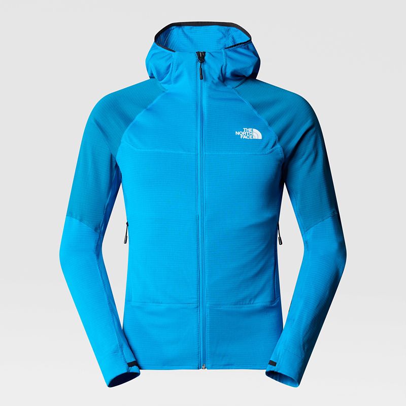 The North Face Men's Bolt Polartec® Hooded Jacket Skyline Blue-adriatic Blue