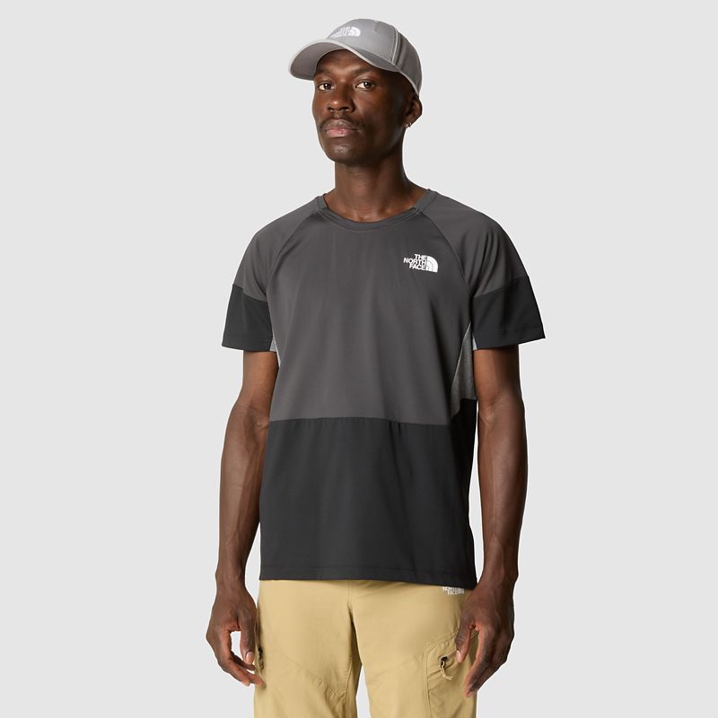 The North Face Men's Bolt Tech T-shirt Asphalt Grey-tnf Black