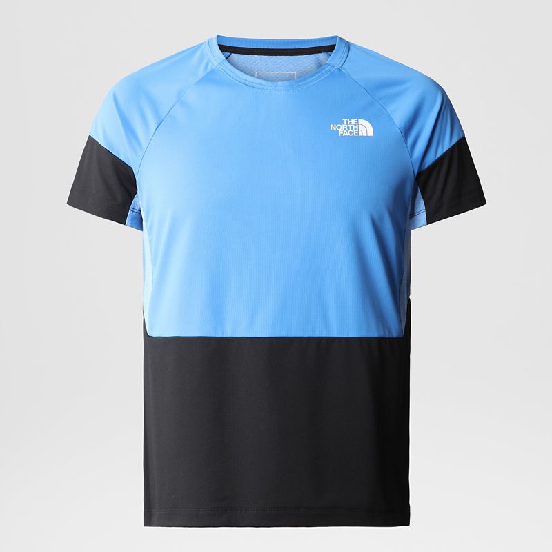 The North Face Men's Bolt Tech T-shirt Super Sonic Blue-tnf Black