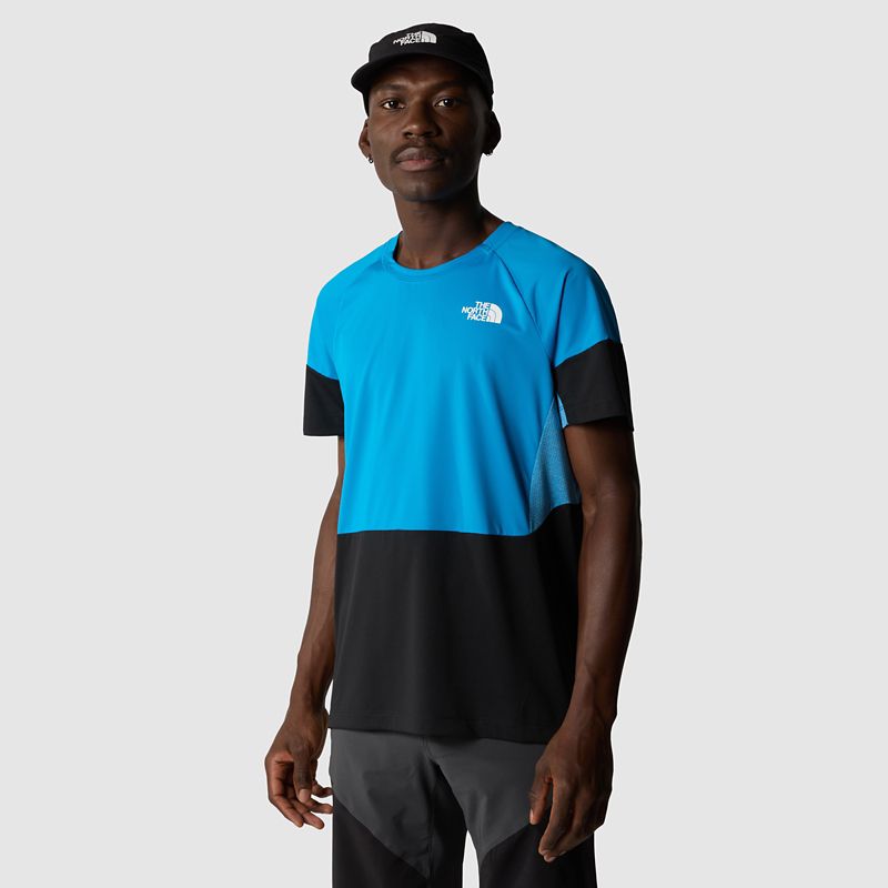 The North Face Camiseta Técnica Bolt Para Hombre Skyline Blue-tnf Black 