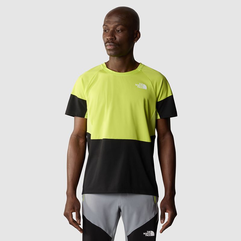 The North Face Camiseta Técnica Bolt Para Hombre Fizz Lime/tnf Black 