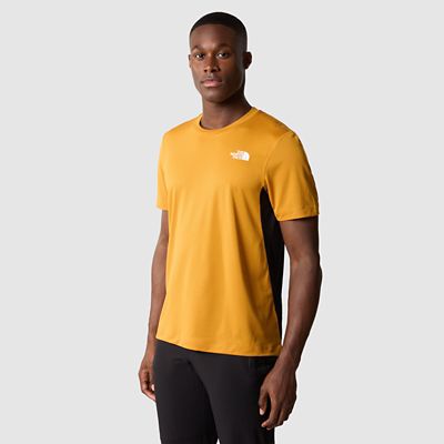 The North Face Lightbright T-shirt Für Herren Citrine Yellow-tnf Black Größe S Herren