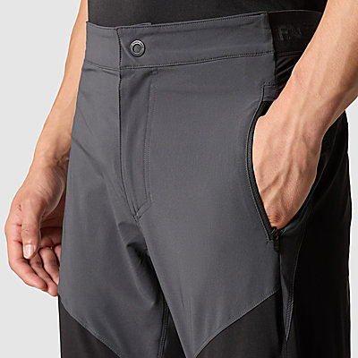 Męskie spodnie o dopasowanym zwężanym kroju Felik 5