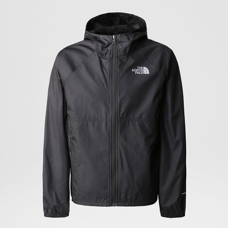 The North Face Boys' Never Stop Wind Jacket Tnf Black