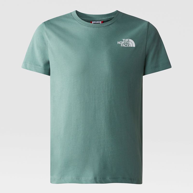 The North Face Teens' Simple Dome T-shirt Dark Sage