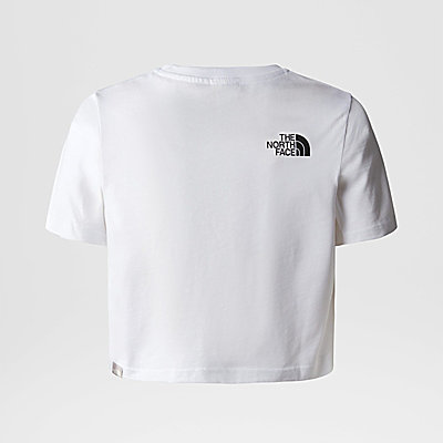 Simple Dome gecropptes T-Shirt für Mädchen 2