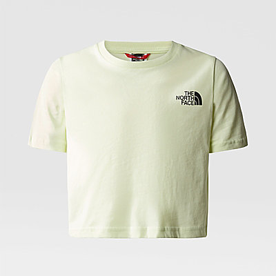 Kort Simple Dome-T-shirt voor meisjes