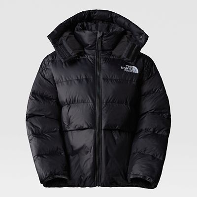 The North Face Women's Oversized Short Puffer Jacket. 1