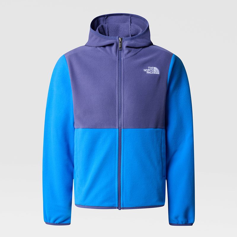 The North Face Teens' Glacier Full-zip Hooded Jacket Optic Blue
